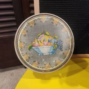 Fruit Basket Decorative Tin